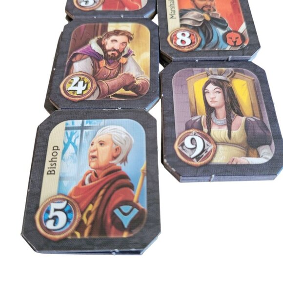 Citadels Game Cards Replacement Pieces Bishop Spy Characters Players Tiles - Picture 3 of 5